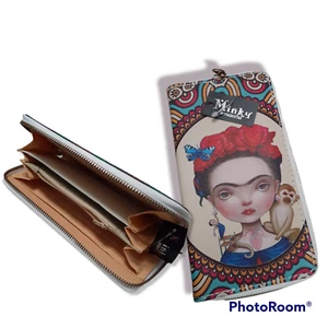 FRIDA KAHLO WALLET NWT COD/518 - Picture 1 of 7