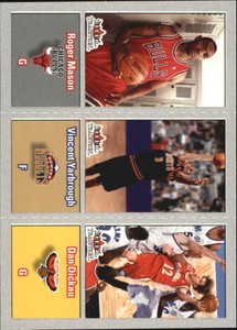 2002-03 Fleer Tradition Crystal Card #289 Roger Mason Jr./Yarbrough/Dickau