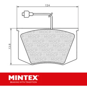 Mintex MDB1232 Brake Pads - Picture 1 of 1
