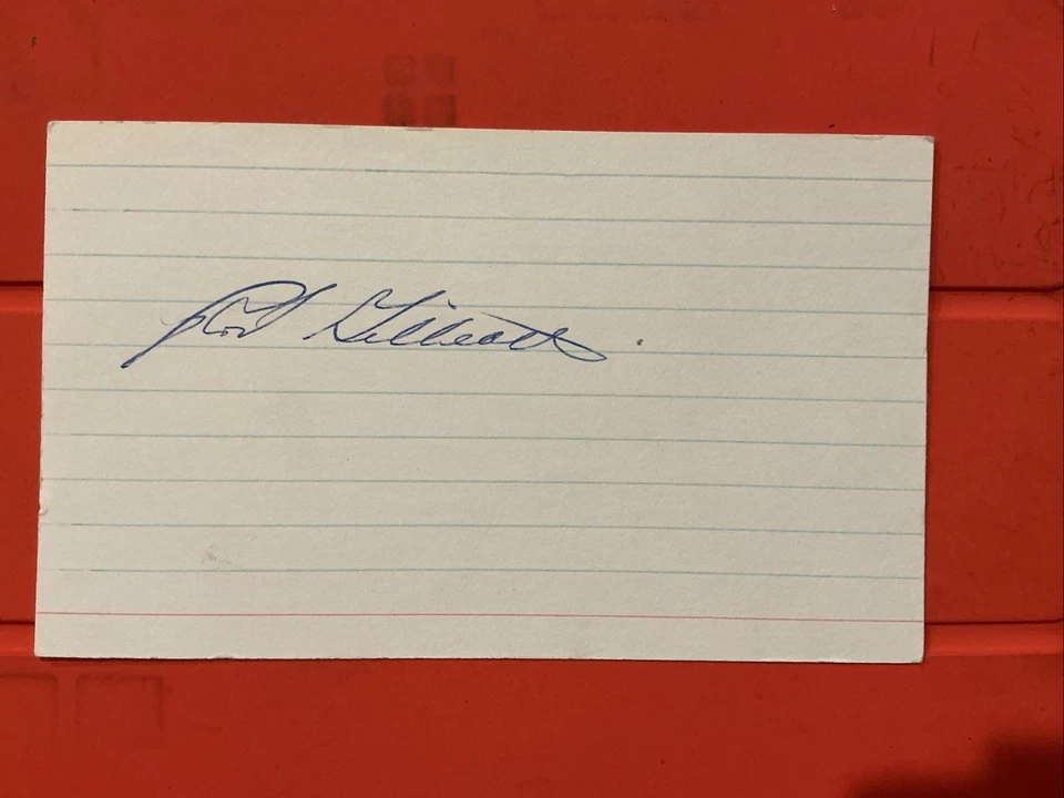 Rod Gilbreath🔥🔥1972 Atlanta Braves🔥🔥Autograph🔥🔥 - Image 1 of 1