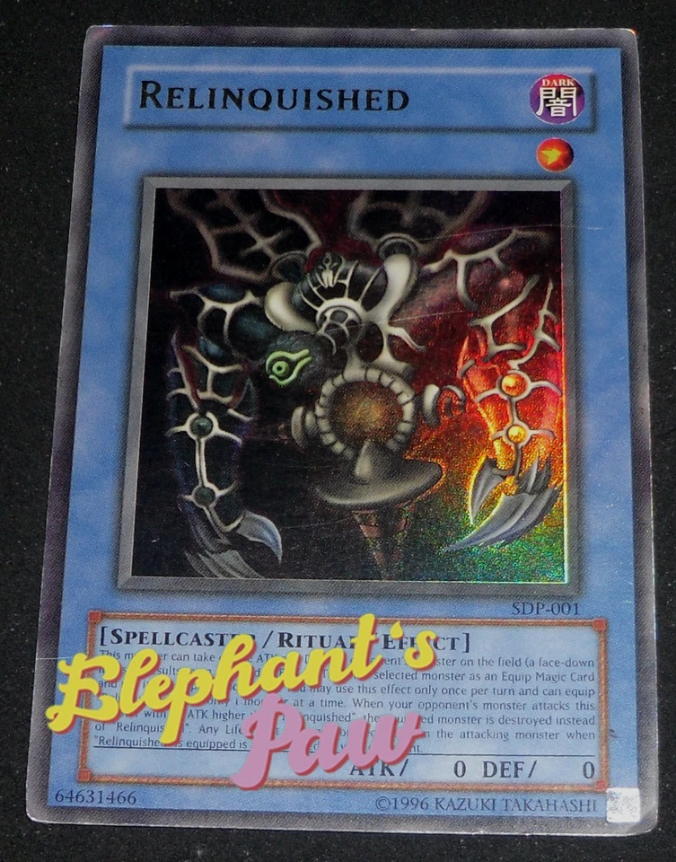 Yugioh - Relinquished ULTRA RARA - SDP-001 - Immagine 1 di 1
