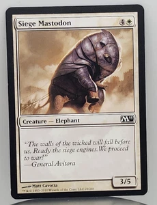 Siege Mastodon - Magic 2011 (M11) - Picture 1 of 2