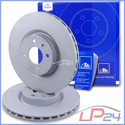 2X ATE DISQUE FREIN VENTILÉ AVANT Ø284 POUR LANCIA DELTA 2 2.0 93-99 - Photo 1/4