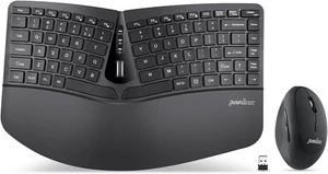 Perixx Periduo-606 Wireless Ergonomic Keyboard & Vertical Mouse Combo - Picture 1 of 13