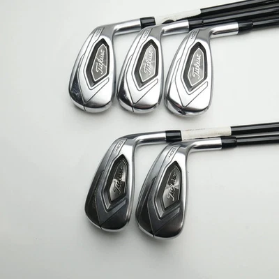 Used Titleist T400 Iron Set / 6 - PW / Regular Flex - Image 1 of 4