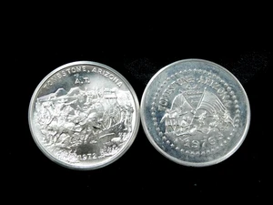 1972 & 1976 Tombstone Arizona Commemorative Tokens - Picture 1 of 6