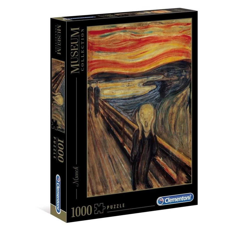 Clementoni Puzzle 1000 L'urlo di Munch Museum Collection 39377