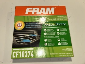 FRAM Fresh Breeze Cabin Air Filter with Arm & Hammer Baking Soda CF10374 - Bild 1 von 2