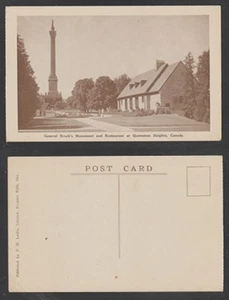 Queenston Heights Ontario ON General Brock's Monument and Restaurant Unused - Picture 1 of 3