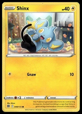 SWSH09: Brilliant Stars #049/172 Shinx - Image 1 of 2