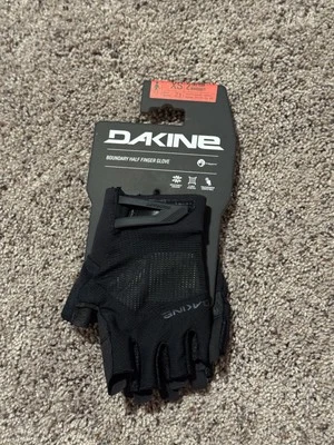 NWT New Dakine Men’s Boundary Half Finger Glove Size XS Black - Image 1 of 4