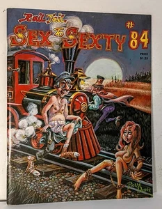 🔥1976 Rail Tail Sex-To-Sexty Vol. 84 klassische amerikanische Humor Zeitschriften sehr guter Zustand + - Bild 1 von 3