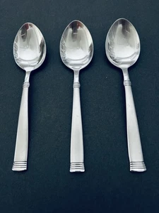 Wallace Edelstahl Besteck Napoli Frost Set 3 Esslöffel - Bild 1 von 6