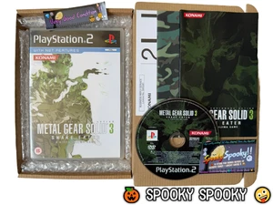 Metal Gear Solid 3 Snake Eater PS2 - UK PAL VGC CIB with Reg - Tracked - Picture 1 of 9