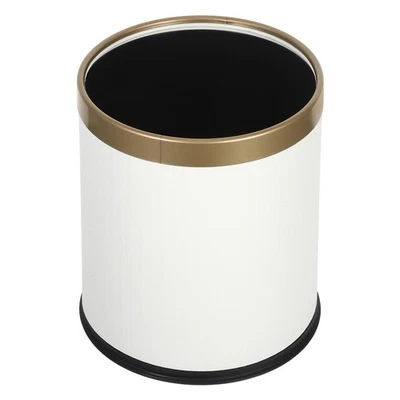  Badezimmer-Mülleimer – großer doppellagiger Abfalleimer aus Kunststoff für - Bild 1 von 4