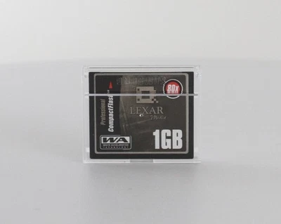 Lexar Professional 1 GB 80x Speed CompactFlash Memory Card (CF1GB-80-380) - Image 1 of 2