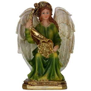 Angel De La Abundancia 8.5" Angel of Abundance Resin - Picture 1 of 4