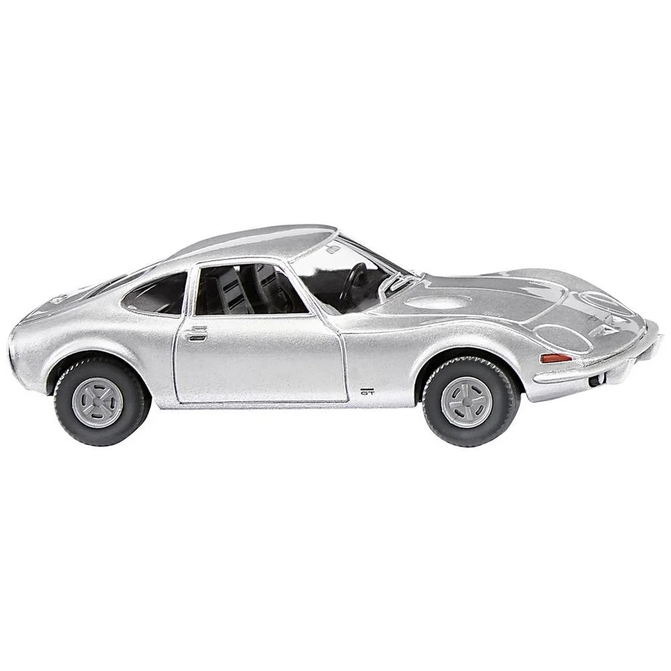 Wiking 0804 10 H0 Modèle réduit de voiture particulière Opel GT, argent - Photo 1/1