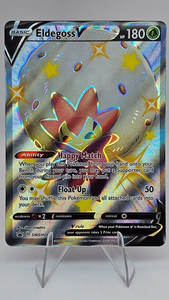 Eldegoss V - SWSH084 - SWSH: Sword & Shield Promo Cards (SWSD) - Image 1 of 2