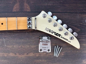 Diapasón de arce vintage Kramer Striker 100st cuello 22F años 80 con placa - Imagen 1 de 16