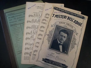 salon orchestra parts F. CARENA Die Geheimnisse d Etsch - Picture 1 of 1