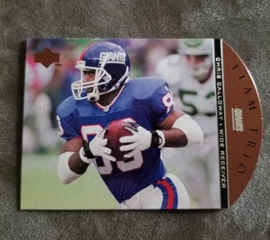 1996 Upper Deck Team Trio New York Giants Football Card #TT15 Chris Calloway - Picture 1 of 1