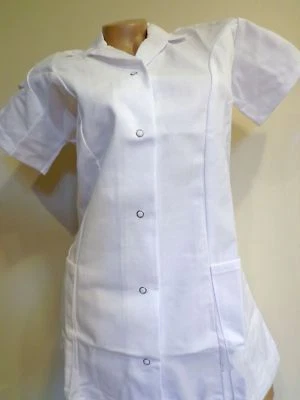 Best Medical Women Collared Scrub Top Blouse 2 pocket Princess line Sz XL to 6X - Image 1 of 4