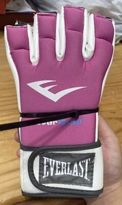 Everlast Ever Cool Kickboxing Gloves - Pink & White NEW - Picture 1 of 4