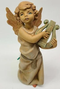 Fontanini 6.5" Angel Harp Player Nativity - #364 NWT Italy - Picture 1 of 10