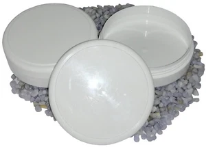 50x Schraubdose Salbendose Kunststoffdosen Cremedosen Kruken Flach Weiß 30ml - Bild 1 von 6