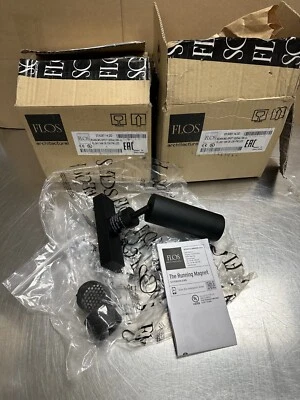Lot Of 2 New Flos Running Magnet Spot 120 Light Dali Black LED 24V 14W 3K - Image 1 of 4