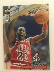 1994-95 Upper Deck Collector's Choice Michael Jordan Card #402 HOF Chicago Bulls - Picture 1 of 6