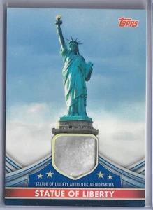 2011 Topps American Pie APCR-SL Statue of Liberty Foundation Relic SKC - Picture 1 of 2
