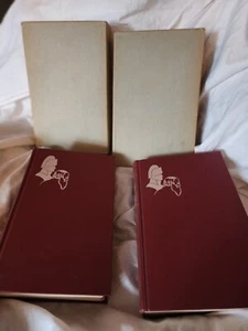 War and Peace Leo Tolstoy 1938 Heritage Press Maude Translation 2 Volumes - Picture 1 of 24