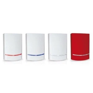 Sirene für Draußen Angetriebene Weiß Blinkt Rot AMC BLADE 02 Alarm - Bild 1 von 1