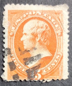 Scott #152 Webster 15 cent, Bright Orange, no secret mark, Fine NH - Picture 1 of 1