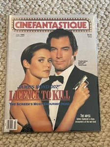 MAG: Cinefantastique 7/1989-James Bond 007-Timothy Dalton cover & story-Batma... - Picture 1 of 1