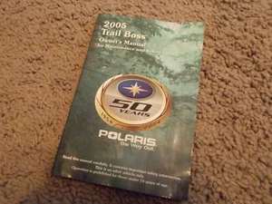 2005 Polaris Trail Boss Owners Manual - Foto 1 di 3