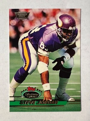 1993 Stadium Club Members Only Parallel #445 Steve Jordan Vikings - Image 1 of 2