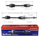 SurTrack Pair Set of 2 Front CV Axle Shafts For Mini R50 Cooper Base 1.6l Manual