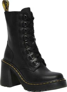 Neu im Karton Dr. Martens Chesney Damen-Stiefel mit 8 Krawatten schwarz Sendal Nappaleder 26701001 - Bild 1 von 6