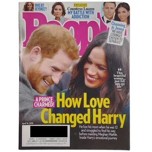 People Magazine April 16, 2018 Prince Harry And Meghan Markle Channing And Jenna - Picture 1 of 2