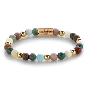 Rebel & Rose Women's Bracelet Spring Shine 6 Mm RR-60077-G-S - Picture 1 of 3