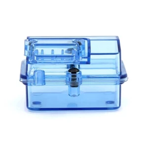 Blue Plastic Waterproof Receiver Receiving Box for Huanqi 727 / Slash RC Car Upg - Picture 1 of 6