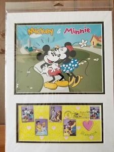 USPS THE ART OF DISNEY ROMANCE FIRST DAY OF ISSUE COVER AND STAMP ART NEW RARE - Picture 1 of 2