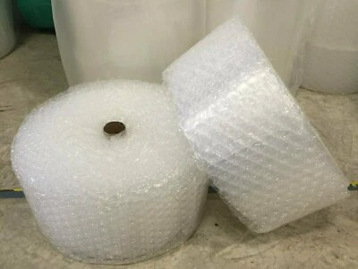 1/2" SH Large Bubble Cushioning Wrap Padding Roll 1/2" x 100' x 12" Wide 100FT - Image 1 of 2