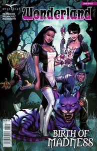 Wonderland: Birth of Madness ~ One-shot (versión B) ~ cómic Zenescope - Imagen 1 de 1
