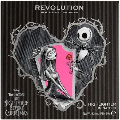 Makeup Revolution x Nightmare Before Christmas "MISFIT LOVE" Highlighter 0.24 oz - Image 1 of 2