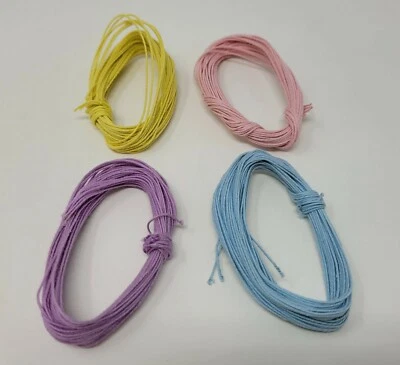 Pastel Fabric Cloth Covered Florist Wire 30 Gauge 30GA x 40 yards Floral Crafts - Image 1 of 2