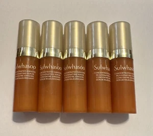 2024 New Sulwhasoo Concentrated Ginseng Rejuvenating Serum 5ml X 5 Pcs - Picture 1 of 12